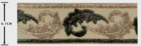 Garniture avec frange en velours Jacquard, tissu personnalisé, vente en gros,