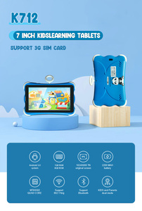 Tùy Chỉnh Trẻ Em Máy Tính Bảng LCD Màn Hình Cảm Ứng 2GB + 16GB Android 10.0 7 Inch 3G Điện Thoại Gọi Điện Thoại Wi-Fi Trẻ Em Máy Tính Bảng Với Sim Thẻ - Product Image 2