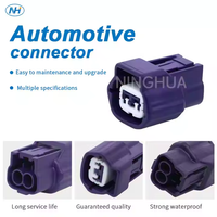 Connecteur de capteur de température de l'eau femelle étanche à 2 broches Ninghua 282080-1 en matériau PC, adaptateur 1P pour véhicules Nissan
