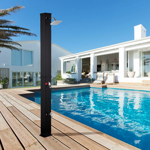 CYEN Haute Qualité 40L <span class=keywords><strong>Noir</strong></span> PVC Matériel <span class=keywords><strong>Piscine</strong></span> et Jardin Douche <span class=keywords><strong>Solaire</strong></span> Environnementale - Product Image 6