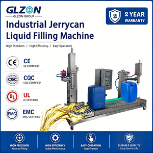 Machine de remplissage semi-automatique pour jerricans de 5L, <span class=keywords><strong>20L</strong></span>, 25L |   Peinture à l'huile, solvant, diluant, agent de remplissage, ligne de finition |   Résine époxy liquide chimique de remplissage - Product Image 1