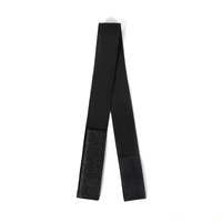 Bandes élastiques ajustables avec logo personnalisé Bande élastique la plus haute en nylon noir pour la fabrication de perruques Accessoires Diy