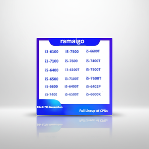 <span class=keywords><strong>I3</strong></span> <span class=keywords><strong>6100</strong></span> 7100 7100T <span class=keywords><strong>I5</strong></span> 7500 6600T 7600 7400T 6400 7500T <span class=keywords><strong>6500</strong></span> 7600T 6600 6400T 7400 6500T 6600K 6402P CPU - Product Image 1