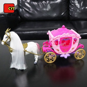 Beauty Pumpkin Car Electric Doll <strong>Horse</strong> <strong>Carriage</strong> <strong>Toy</strong> With Sound <strong>and</strong> Light - Product Image 6