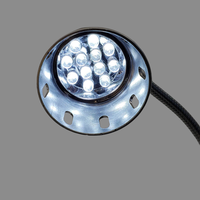 Lampe de barbecue LED double super lumineuse, flexible en alliage d'aluminium, col de cygne, pince robuste, accessoires de barbecue BBQ DRAGON GL1035
