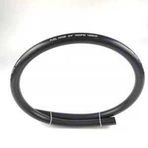 SAE 100 R6 Pushlok Niederdruck hydraulisch flexibel EN 854 1TE 3/8 "Wasser Luft Öl faser geflochtener Mehrzweck-NBR-Gummis ch lauch - Product Image 4