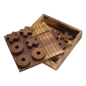 14cm 5.5 pouces Puzzles carbonisés et <span class=keywords><strong>jeux</strong></span> Solitaire Marbre Bois Casse-tête Jeu En Gros Personnalisable - Product Image 5