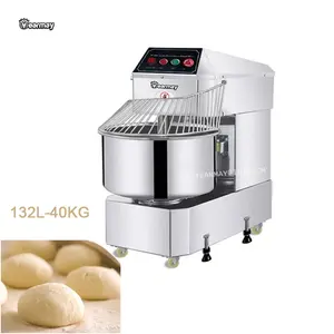Brazil Standard 130L 50 Kg 2 Bags Of Flour Dough Mixing Machine Electric Dough Kneader Heavy Duty Dough Mixer