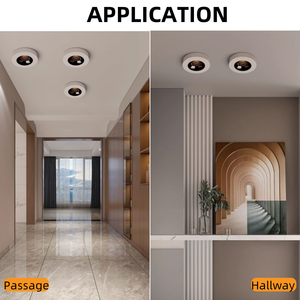 Ecolux hiện đại <span class=keywords><strong>7W</strong></span> <span class=keywords><strong>Led</strong></span> trần ánh sáng siêu mỏng vuông Spotlight bề mặt gắn downlight cho trung tâm mua sắm - Product Image 4