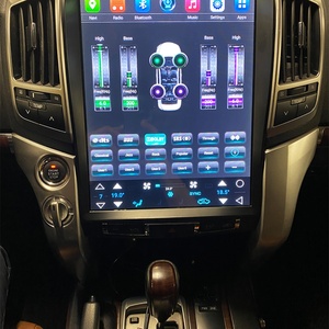 15.6 Inch Car GPS Navigation for TOYOTA LAND CRUISER LC200 Android 13 Tesla Style 2008-2018 Radio Headunit Multimedia <b>Player</b> - Product Image 3
