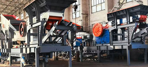 Usine mobile de concassage de calcaire pour la production de matière première du ciment - Product Image 6