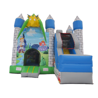 Château gonflable de dragon de haute qualité, vente d'usine, château gonflable extérieur avec toboggan