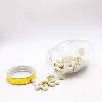 Nouveaux pots de conservation en verre ronds avec couvercle personnalisé 450 ml, récipient alimentaire transparent pour les voyages
