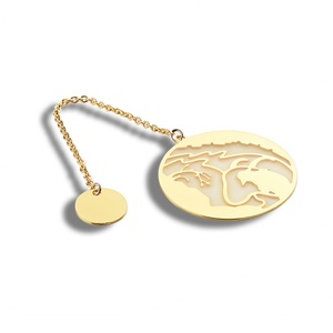 ที่คั่นหนังสือโลหะดีไซน์หรูหรา สลักลายตามสั่ง ยอดนิยม ขายดี - Product Image 4