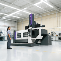 Système d'ajustement intelligent à coupe rapide pour tour CNC vertical de précision pour le tournage de pièces industrielles lourdes