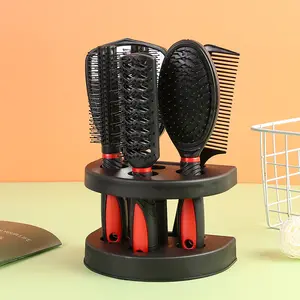 Nieuwe Mode Schoonheid Persoonlijke Verzorging Haar Styling Tools Plastic Kleurrijke Haar Kammen Voor Vrouw Goedkope Plastic Massage Haar Kam Set