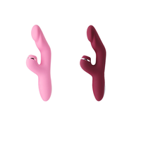 Vibrador de Conejo, Estimulador de Clítoris y Pezones con Punto G, Recargable por USB, Resistente al Agua IPX6, Multivelocidad, 10 Frecuencias, Modos de Succión