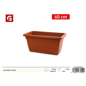 Fioriera in plastica da 60cm per piante e fiori