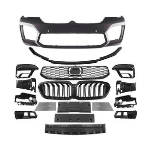 Kit Carrozzeria Stile M5 per <span class=keywords><strong>BMW</strong></span> <span class=keywords><strong>Serie</strong></span> 5 G30 G38 Aggiornamento a G30 LCI F90 Stile M5 Paraurti Anteriore con Griglia e Labbro Anteriore - Product Image 6
