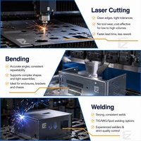 Pièces de cadre en aluminium et acier inoxydable de précision, pliage, soudage, estampage, découpe laser, fabrication de tôlerie, boîtier