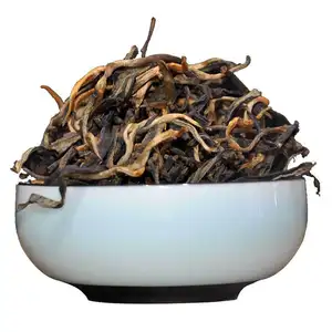 Оптовая продажа чая Юньнань, черный чай, большие чайные листья Dian hong cha, Лидер продаж hong cha