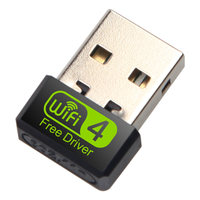Adaptador WiFi USB Gainstrong RTL8188GU 300Mbps Laptop Realtek Chipset Tarjetas de red externas Aplicación de servidor inalámbrico interno