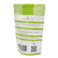 Sachets de thé refermables personnalisés avec impression en héliogravure, qualité alimentaire, pour l'emballage de thé en vrac et de tisanes (personnalisable)