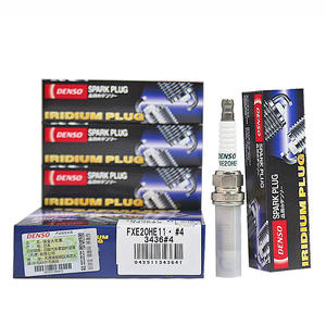 Bujía de iridio ultrafina DENSO FXE20HE11 3436, bajo voltaje de encendido, anticalentamiento, arranque en frío suave, encendido automático del motor - Product Image 1