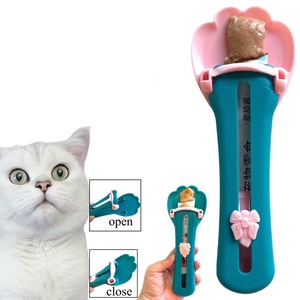 Cuillère d'<span class=keywords><strong>alimentation</strong></span> pour friandises pour <span class=keywords><strong>chats</strong></span> Cuillère d'<span class=keywords><strong>alimentation</strong></span> pour animaux de compagnie Cuillère en conserve pour animaux de compagnie Pelle Cuillère à collation liquide - Product Image 1