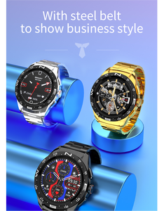 <span class=keywords><strong>2023</strong></span>ใหม่มาถึง H6แม็กซ์สมาร์ทวอทช์ผู้ชายรอบนาฬิกา NFC กันน้ำ BT โทรไร้สายชาร์จออกกำลังกาย Spoorts สร้อยข้อมือ - Product Image 6