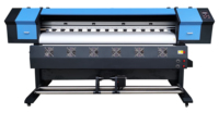 Impresora UV de Gran Formato de 1.8m para Rotulación de Vehículos, Plotter de Pancartas, Máquina de Impresión UV Flexible