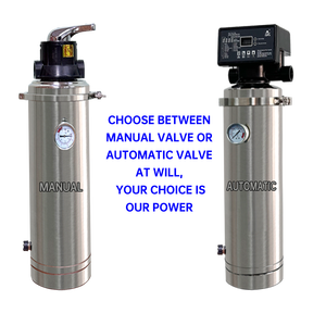 Filtre à <span class=keywords><strong>eau</strong></span> purificateur pour toute la maison SKSD159-6000L, machine à rétrolavage manuelle autonettoyante, boîtier en acier inoxydable 304, membrane UF - Product Image 6
