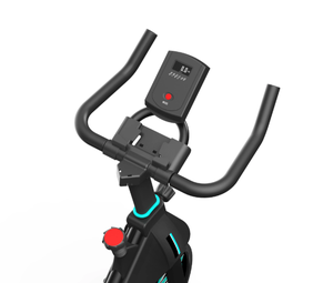 Club de fitness de ciclismo interior personalizable para bicicleta estática <span class=keywords><strong>Bluetooth</strong></span> con pantalla LCD silenciosa uso doméstico de acero para bicicletas de <span class=keywords><strong>spinning</strong></span> - Product Image 2