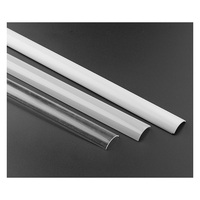 Profilé d'angle en aluminium LED Couvercle rond Profilé d'extrusion en aluminium LED Chine 16*16mm