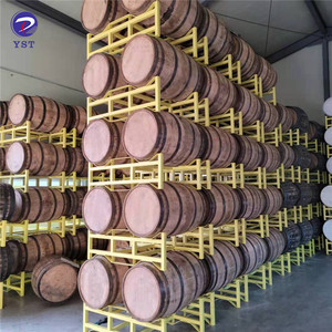 Étagère en acier portable de haute qualité, robuste, en acier doux Q235, pour fûts à vin - Product Image 4