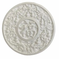 Prix ​​bas, plâtre en fibre de verre GRC, plâtre de gypse, cadre de fenêtre en arc, cadre de porte, en-tête, panneau mural pour villa, hôtel