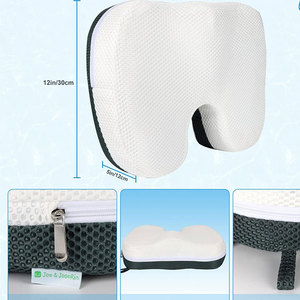 Confortable en forme <span class=keywords><strong>de</strong></span> U 3D Air Mesh chaise <span class=keywords><strong>de</strong></span> bureau <span class=keywords><strong>adulte</strong></span> <span class=keywords><strong>baignoire</strong></span> coussins <span class=keywords><strong>de</strong></span> siège <span class=keywords><strong>de</strong></span> bain - Product Image 3