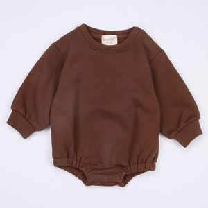 Barboteuse à bulles certifiée CPC pour tout-petits avec bouton-pression <span class=keywords><strong>Sweat</strong></span>-shirt à manches longues pour vêtements d'automne pour bébé - Product Image 3