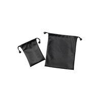 Pochette cadeau personnalisée avec logo imprimé, imperméable, anti-poussière, en PU, faite à la main, petite pochette à cordon pour bijoux, collier, bracelet, 7x11 cm