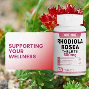Fabrika Tedarikli OEM Standartlaştırılmış <span class=keywords><strong>Rhodiola</strong></span> <span class=keywords><strong>Rosea</strong></span> Özü 500mg Tabletler Enerji Desteği ve Stres Giderici İçin - Product Image 2