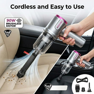 Aspirapolvere Portatile Senza Fili per Auto 13000Pa, Forte Aspirazione per Peli di Animali, Sabbia, Pulizia SUV, Mini Aspirapolvere Portatile - Product Image 4