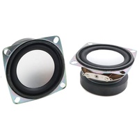Haut-parleur multimédia 52MM 53MM 4 Ohm 3W, type Bass Horn, 53*53*30MM, avec trou de fixation pour fauteuil de massage
