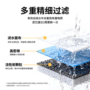 Fontaine à eau sans fil pour animaux de compagnie, 3,5 L, en acier inoxydable 304, filtre à circulation automatique pour chats et chiens - Product Image 4