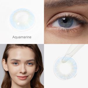 Livraison gratuite Soft Yearly Magic Eye Contact Lens FreshGo Fancy Cosmetic Colored Lentilles Wholesale - Product Image 2