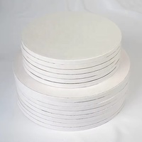 Vente en Gros Tambours à Gâteau en Carton Ondulé de 12 mm, Socles Ronds pour Gâteaux