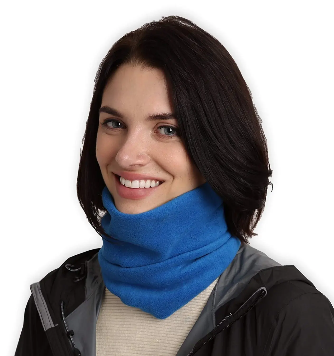 Halswarmer-Winter Fleece Halsbeenkap, Ski Tube Sjaal & Snowboard Half Gezichtsmasker, gezicht Cover Voor Mannen & Vrouwen