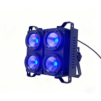 Projecteur de scène LED COB 400W à 4 yeux DMX512 pour théâtre, église, club, spectacle de mariage