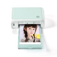 Imprimante photo couleur, impression Wi-Fi, mini imprimante thermique par sublimation, 300 dpi, impression AR, imprimante photo de passeport pour CP4000L