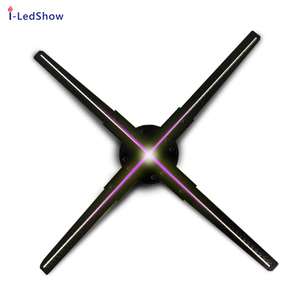 <span class=keywords><strong>Ventilateur</strong></span> de projection holographique <span class=keywords><strong>programmable</strong></span> avec connexion Wi-Fi, nouveau modèle Iledshow, affichage holographique 3D - Product Image 3