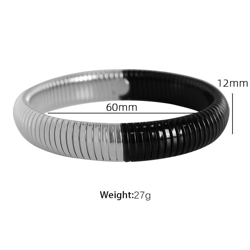 Bisel de 12 mm de ancho, acero SZ12 de 60 mm negro